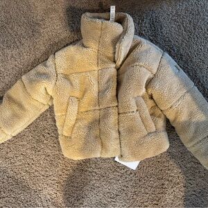 All Sherpa snow angel puffer